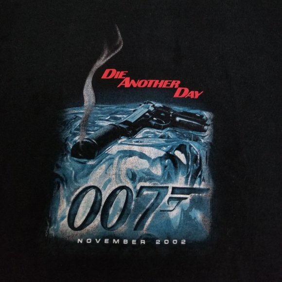 Vintage James Bond 007 Die Another Day Movie Shirt - Picture 1 of 4